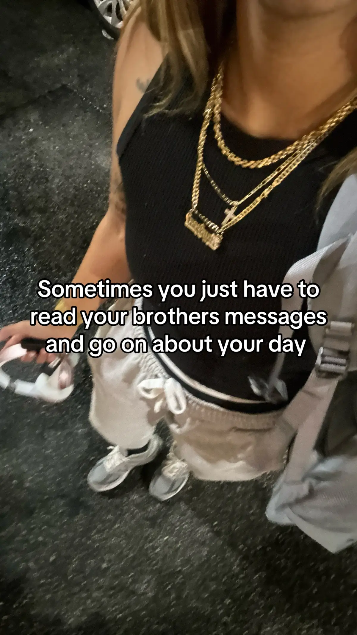 Lmaoo he’s so funny cus who says that #brother #messages