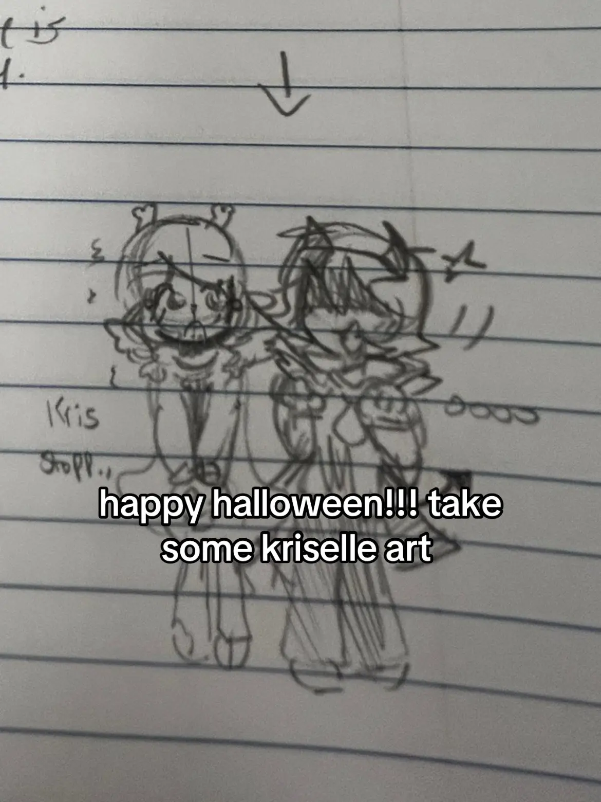 and everyone cheered #kriselle #krisdeltarune #noelledeltarune #deltarune #fyp 