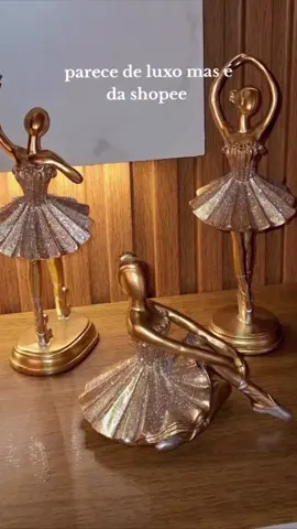 ✨Decoração de bailarina linda demais! Um luxo 🩰💖 Comente EU QUERO e siga para mais achadinhos! 💕 #decoracao #decoracaodecasa #decoracaobailarina #fyp #achadosshopee 