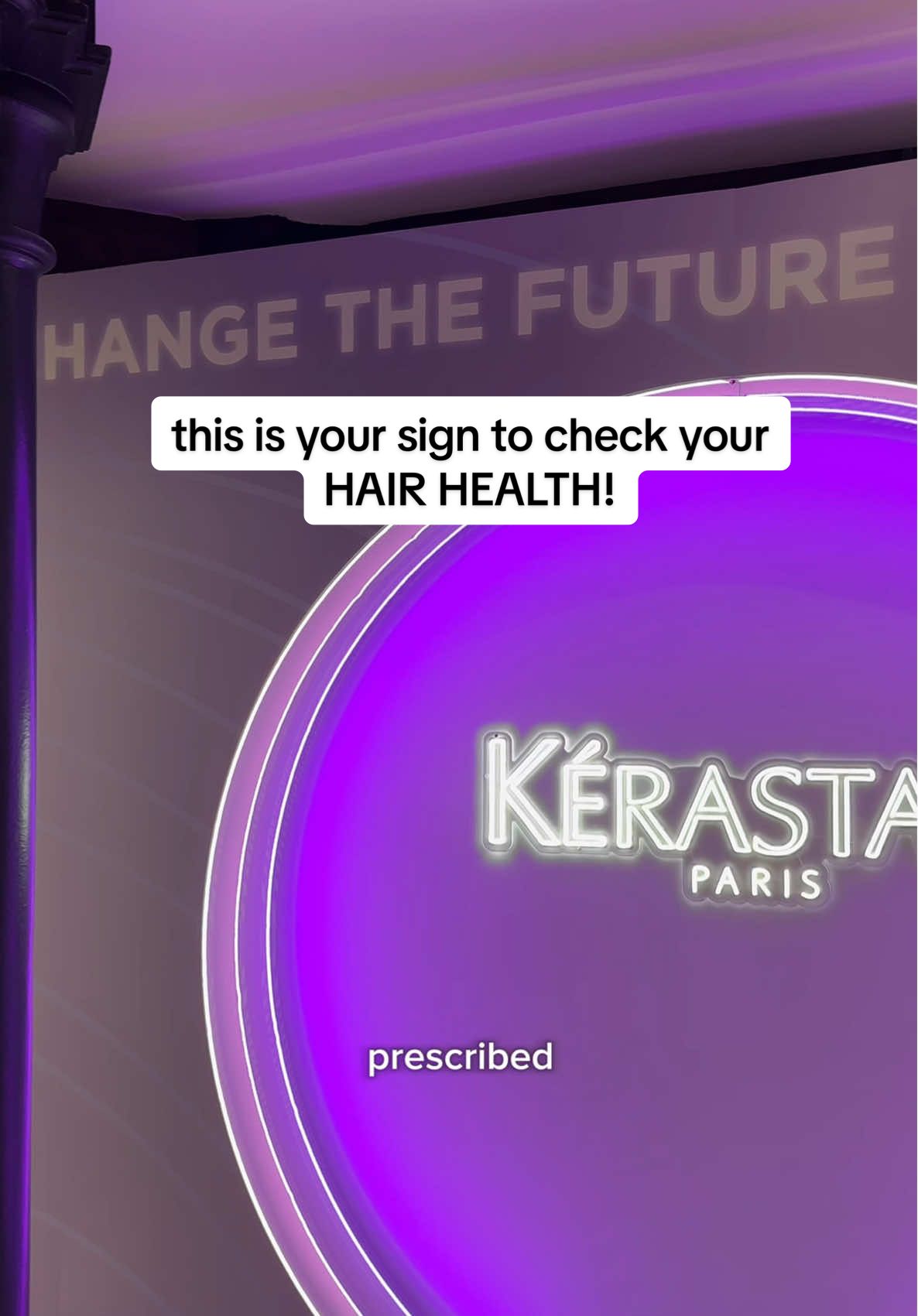this is your sign to check your HAIR HEALTH 👀 Thank you for inviting me @Kérastase 🤗 #hairhealthtips #hairtips #hairhack #healthyhairtips #healthyhaircare 