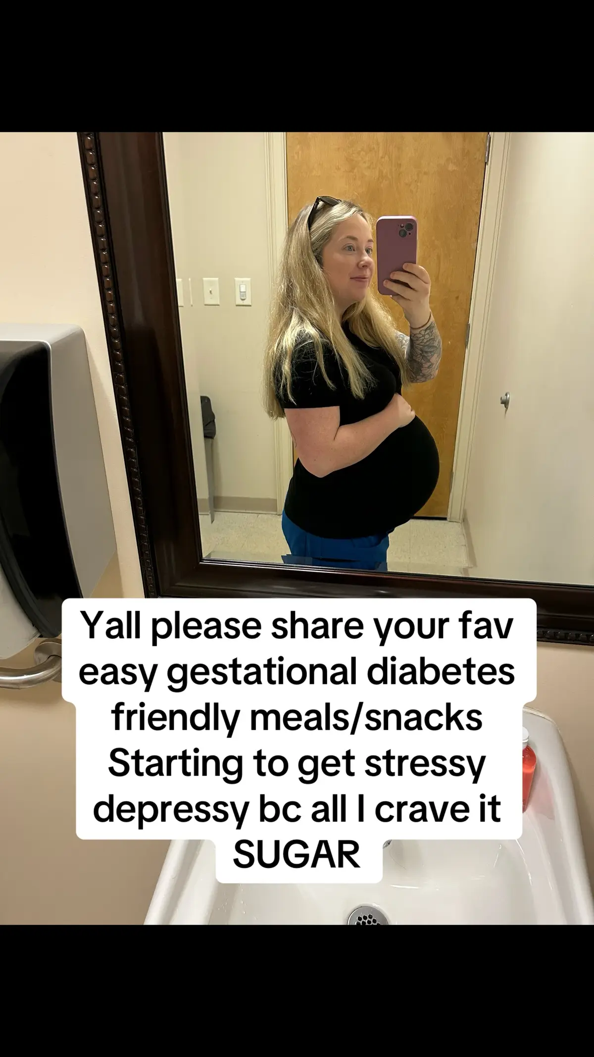 And carbs 😩 SOS #pregnancy #gestationaldiabetes #mealprep 