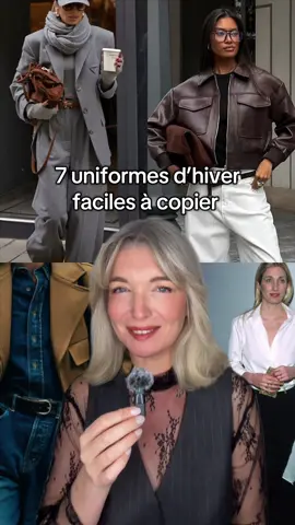 7 uniformes d’hiver faciles à copier parce qu’il n’est pas toujours nécessaire de courir après les nouveautés pour avoir du style 🖤