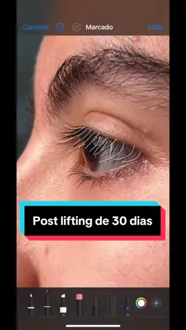 Cómo se ve un lifting a los 30 días? #liftingdepestañas #lashlifting #lamimakerargentina #lamimaker #planimetriaocular 