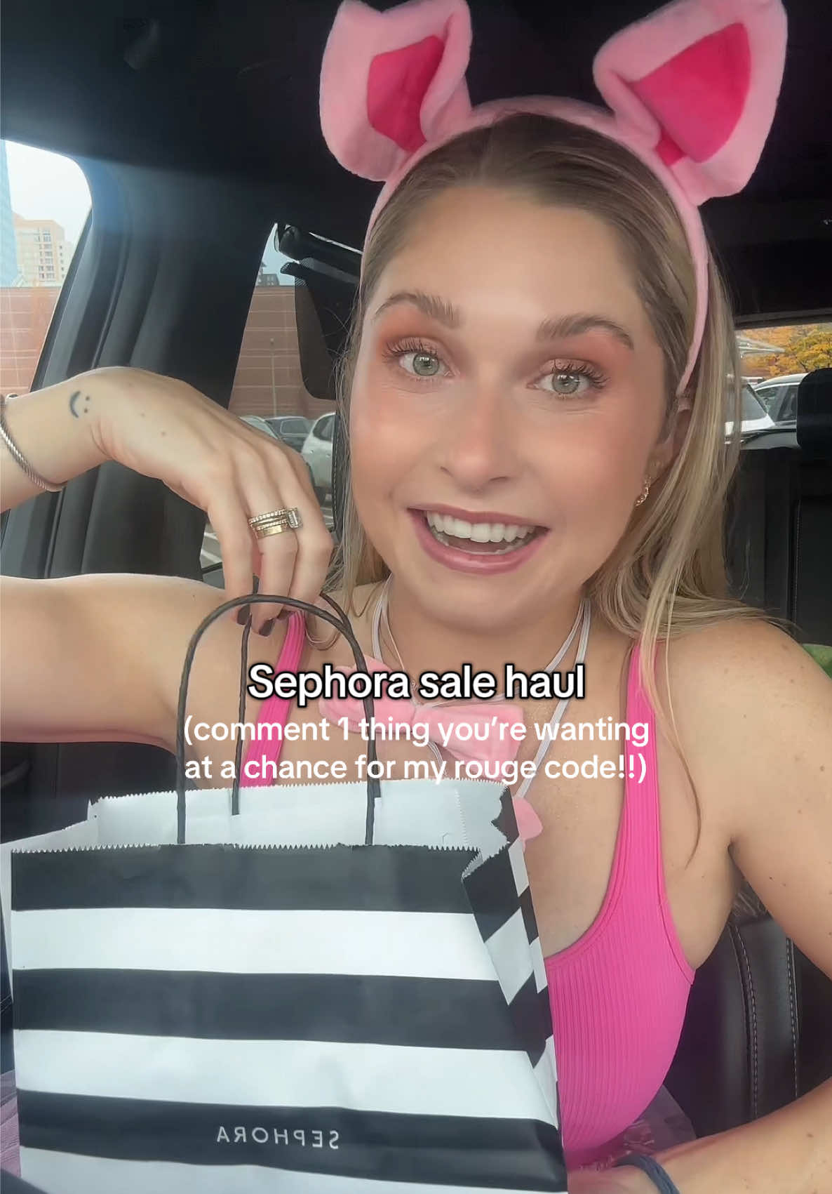 I have a 20% off rouge code to share for someone to shop TODAY!! Comment 1 product you’re wanting to grab and I’ll be randomly selecting someone to receive it🩷🩷🩷 unlimited entries! XO  #sephora #sephorasale #sephorasalepicks #rougecode #sephorarouge 