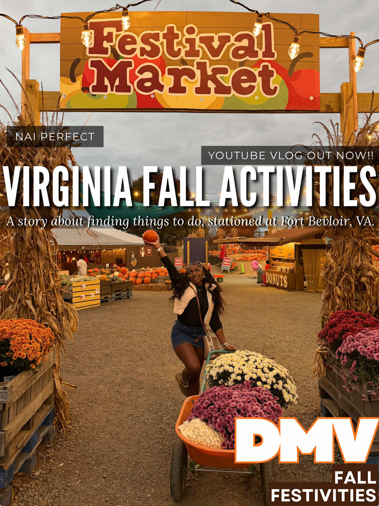 🎃 Spent the day at Cox Farms in Centreville, VA 🍁 It was such a fun fall spot — tickets are around $20-$25 depending on the day and time. I just dropped a new YouTube video from that day, so go check it out! 🍂✨ 🏳️‍🌈Friendly #FallVibes #DMVAdventures #CoxFarms #fyp #halloween