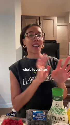 prioritizing clean ingredients & whole foods. avoiding seed oils, refined sugars & limiting gluten & dairy. also snicker dates??? it’s so good and easy to make! #groceryhaul #wholefoods #cleaneating #wholefoodshaul #wellness @Whole Foods Market @Purely Elizabeth @gimmeseaweed @Califia Farms @cocojune @lundbergfarms @Applegate 