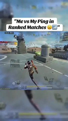 “Me vs My Ping in Ranked Matches 😩📶” Hashtags: #CODMobile #LagLife #RGMAffiliate #RiotGamesMusic #onlinegamingtiktok 
