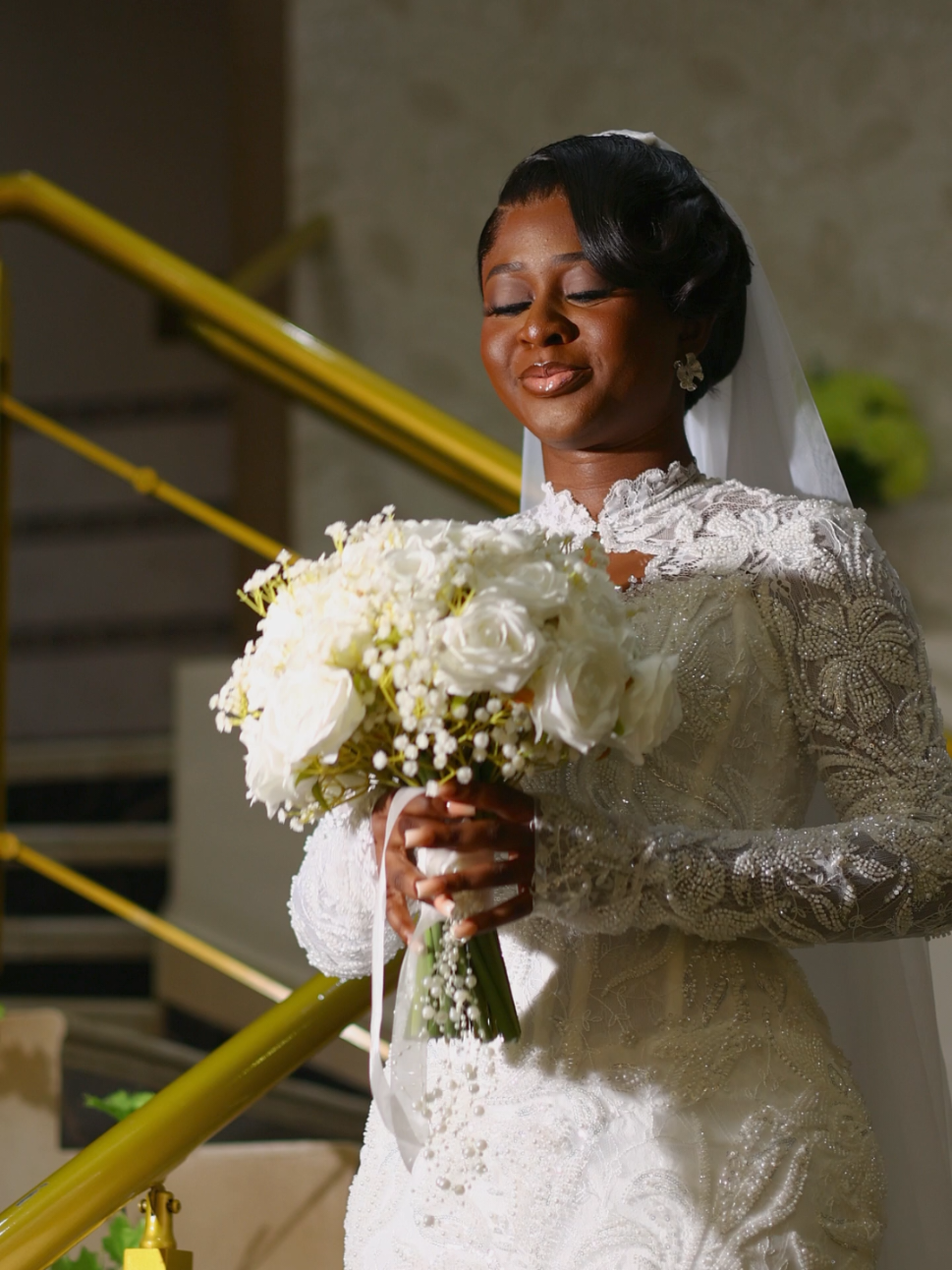 Beautiful In White  Bride Selly #whitewedding #bride #fyppppppppppppppppppppppp #wedding #weddingdress 
