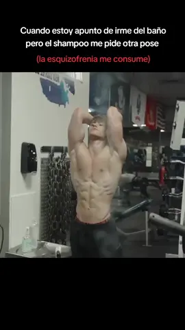 La esquizofrenia me consume//seguir #westtin #davidlaid #shampoo #GymTok #gymhumor 