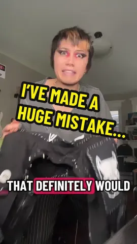 Please tell me how to fix this 😭😭😭😭😭 #punk #punkdiy #mistake #fail 