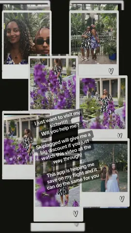 I just need your help to visit my sister #skiplaggedpartner 