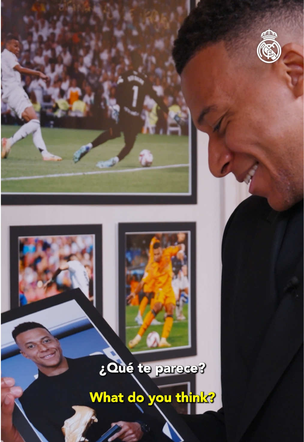 🤩 The GOLDEN photo! 🤩 #mbappe #goldenboot #photo 