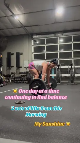 Sometimes there are no words… My Sunshine ☀️ Thank you to everyone who’s been checking in on me ~ your messages mean more than I can ever put into words. Continuing to find my balance, and today’s lifts felt really good. Back to those 5 AM workouts ~ one day at a time.  #MySunshine #ForeverInMyHeart #HealingJourney #Gratitude #NutritionCoach 