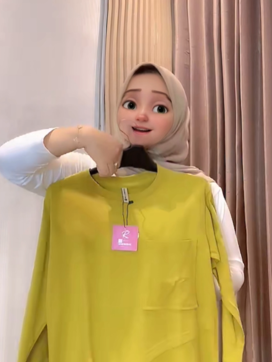 ZEEROKS Baju Atasan Wanita Lengan Panjang Shella Variasi Hiasan Saku Bahan Cotton Combed#creatorsearchinsights 