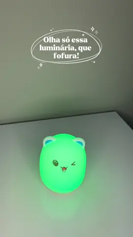 Luminária fofa.💕 #tiktokshop #tiktokviral #luminaria #acheinotiktok #compreinotiktok 
