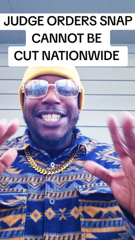 1 Day Before JUDGE ORDERS SNAP CANNOT BE CUT NATIONWIDE! #fyp 