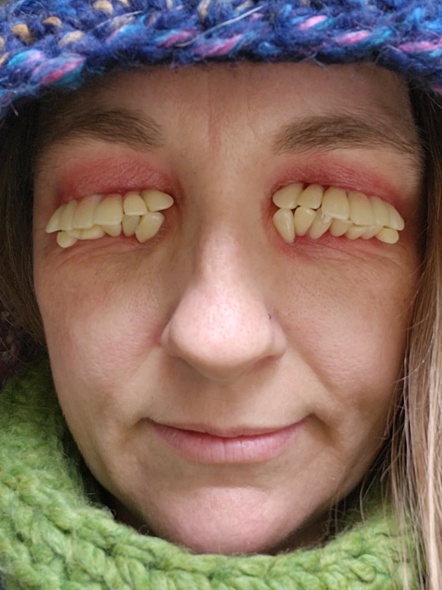 HAPPY HALLOWEEN #Halloween #facepaint #creepy #madhippielove #fyp 