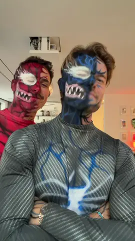 Happy Halloween #halloweenmakeup #costumeideas #venom #halloweencostumes 