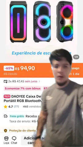 caixa de som #musica #festa #caixadesom #churrasco #tiktokshop 