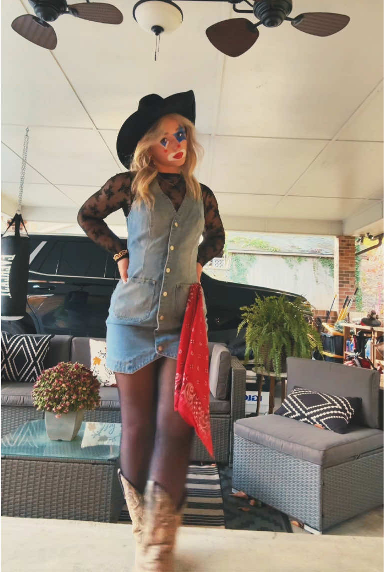 rodeo clown 🤡 #OOTD #fyp #fitcheck #halloween 