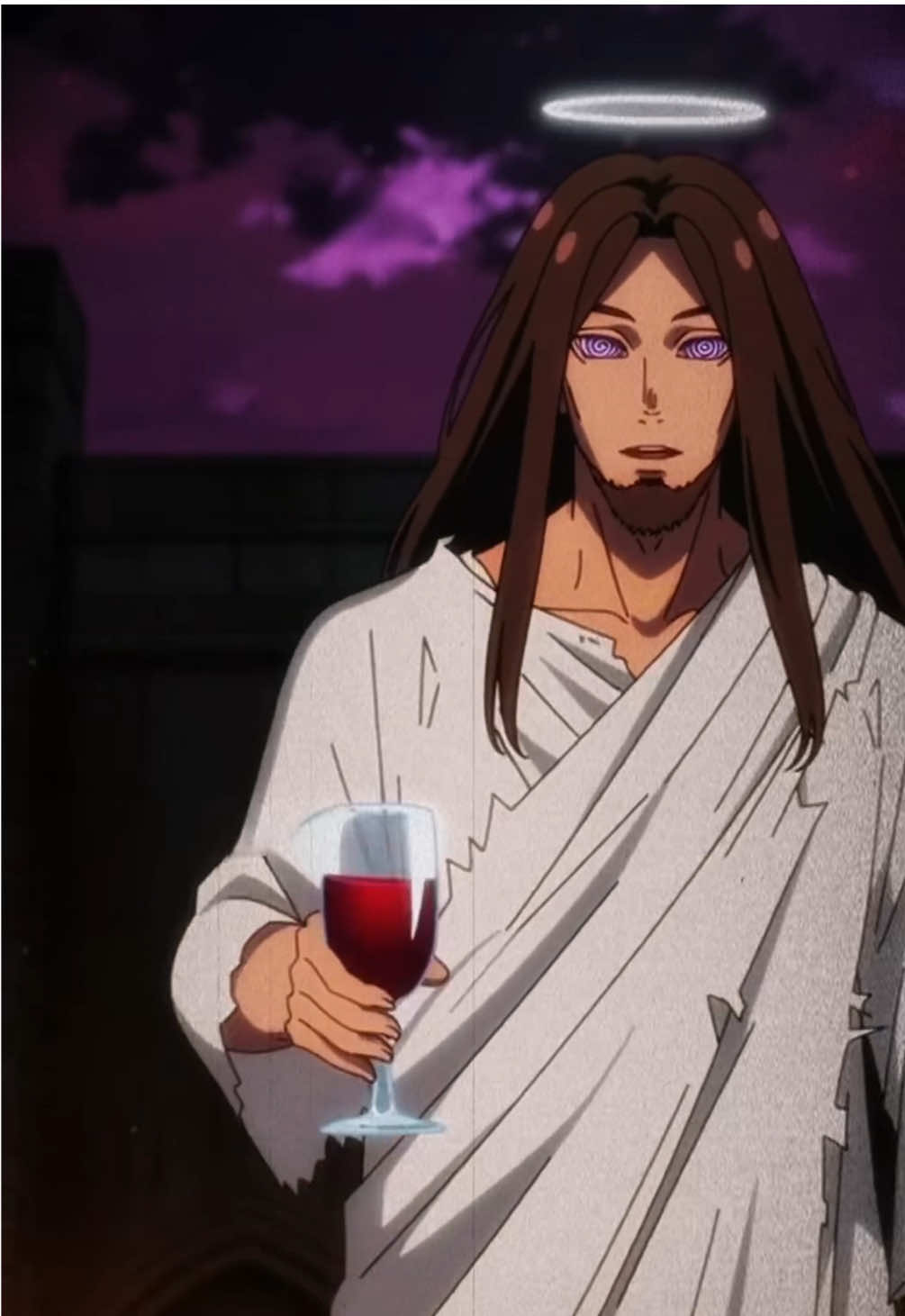 Jesus using the rinnegan 😳 #anime #animejesus #ai #sora2 