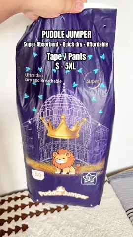 Affordable na diaper at super absorbent talaga try this Puddle Jumper Diaper mga mi 🥰 #puddlejumper #babydiaper #diapers #babyproducts #babyessentials 