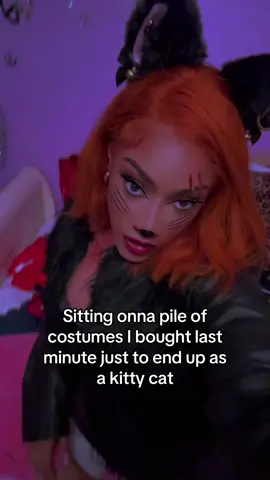 Happy Halloween guys -xoxo Kitty🐱💋 #happyhallowen #catcostume #catmakeup #kittycat #halloween 