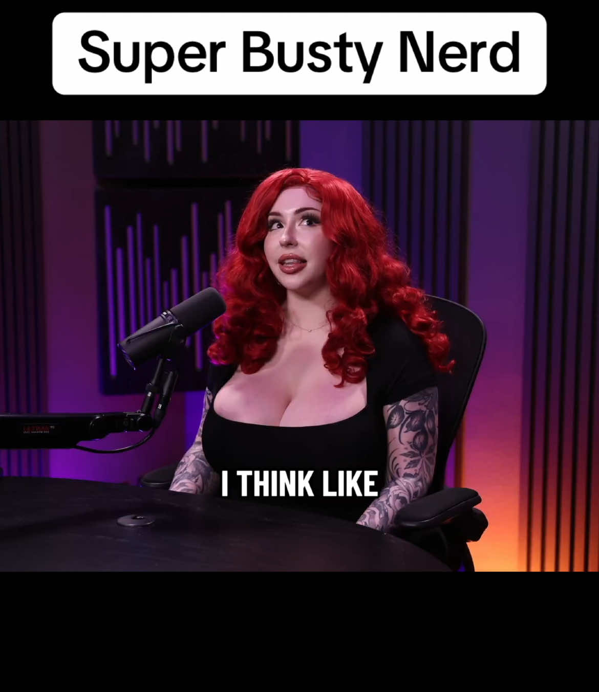 Here is Juliette Michele talking about being a super busty nerd!! #Podcast #Interview #Nerd #JulietteMichele #Clip 