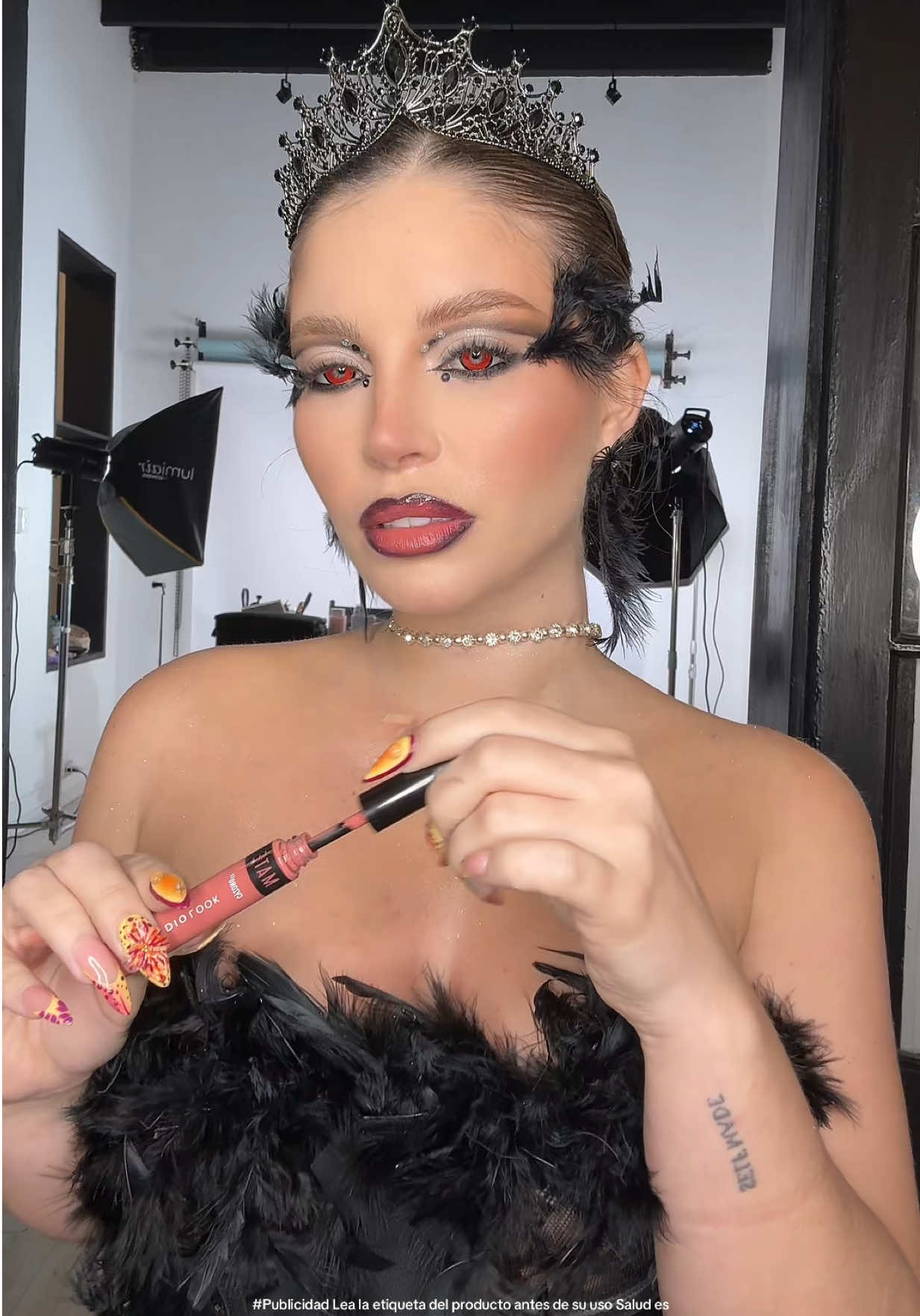 Te dejo dos opciones de disfraz de halloween para hoy con mis favoritos de @Cyzone 💖💋