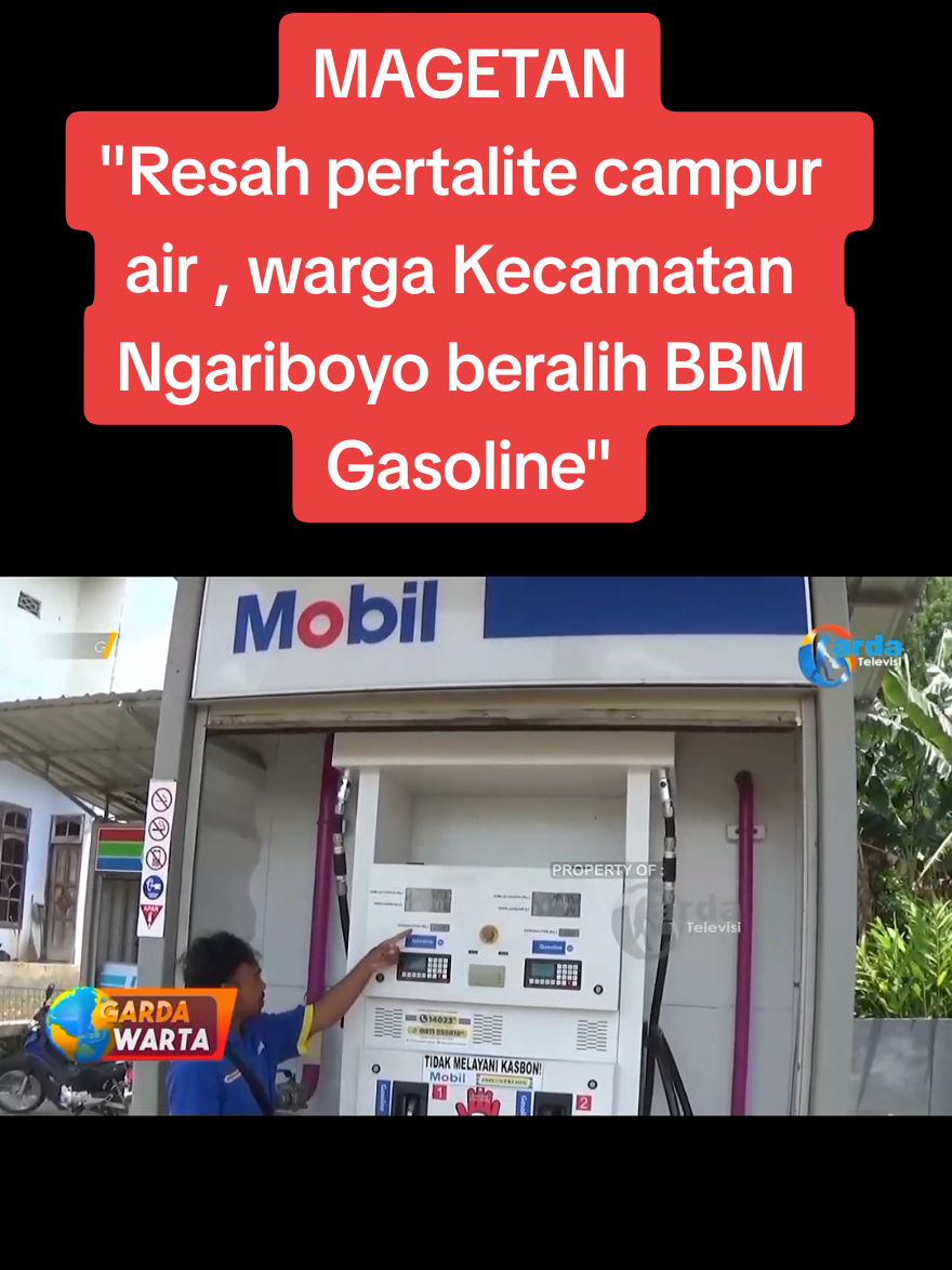 Mohon Di Evaluasi untuk kualitas BBM kedepanya agar tidak merugikan masyarakat. #viral#magetan24jam#magetan#pertamina 