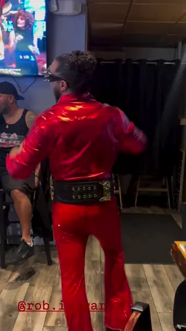 Seth Rollins ( impersonator) KNOWS Nia Wrestling 😂‼️ ( HAPPY HALLOWEEN) #WWE #wrestletok #sethrollinscosplay #fyp #nj 