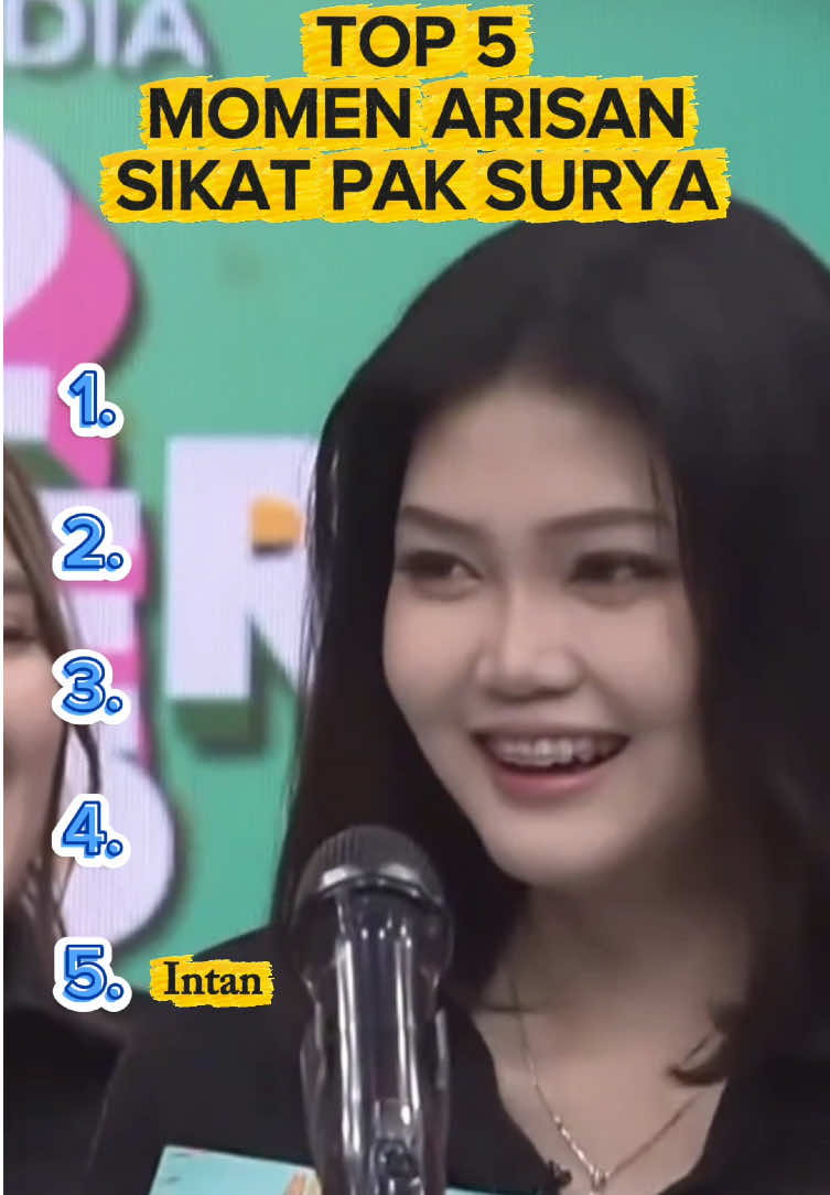TOP 5 MOMEN SIKAT PAK SURYA #arisantrans7 #suryainsomnia #top5 #gombalan 
