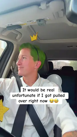 Halloween and Spirit week calls for A++ driving 😅😂 #spiritweek #elementaryschool #teacher #halloween #cosmoandwanda 