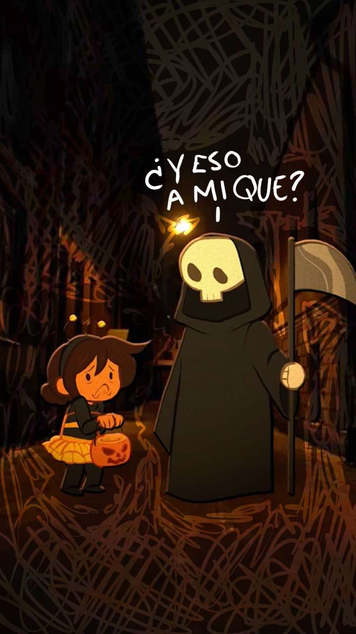 Y aún sigo sin poder ir a un concierto de @Cuarteto de Nos 🥲 - Voz de la muerte:@Bunny_inthemoon  - #halloween #animacion #humor #comedia #chilacayota 