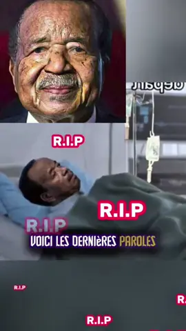 😭😭💐🪦Ton absence a laissé un vide que rien ne comblera, mais ton souvenir éclaire encore nos vies#cameroun #paulbiya 
