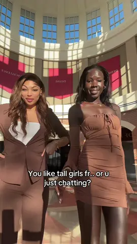 6’2 and 6’4, just two stallions👀😍 