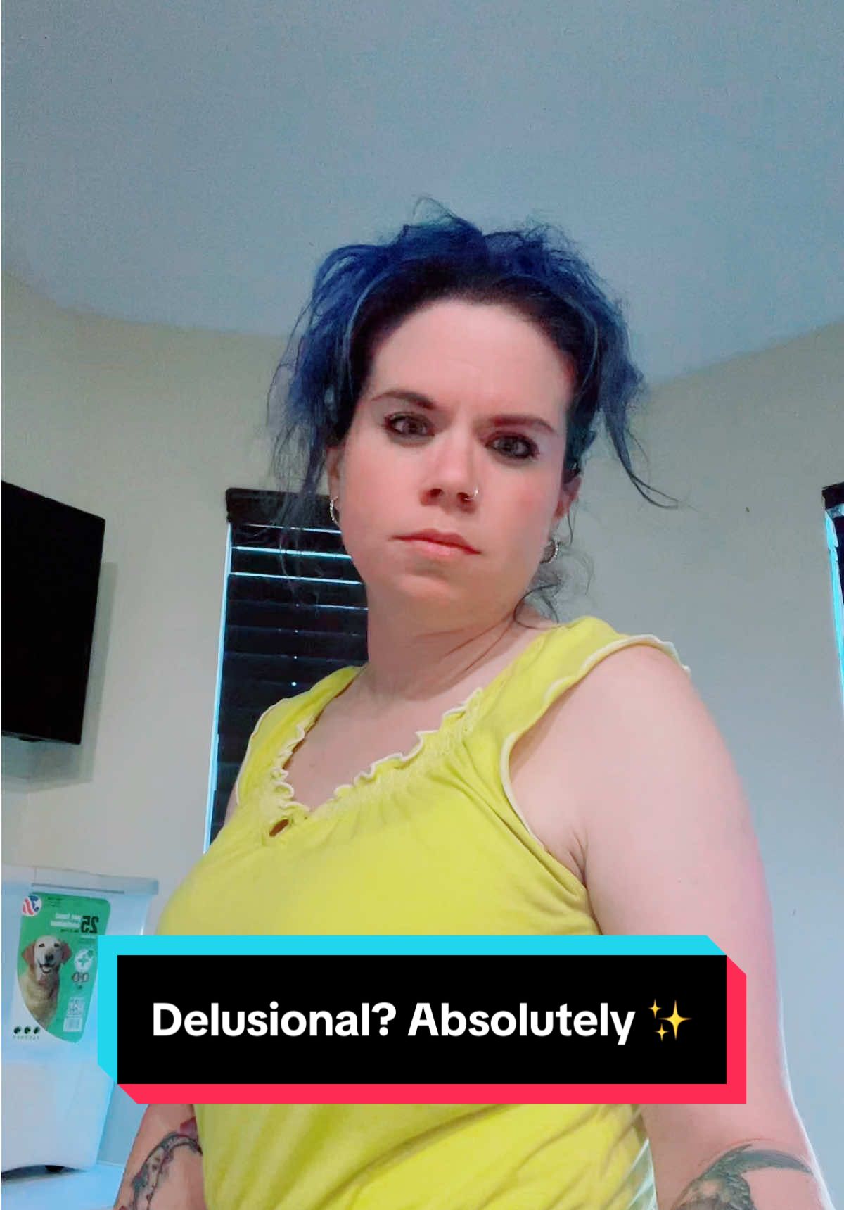 Joy’s got a point though… stay positive or stay away 🤷‍♀️ #StayPositive #DeluluEra #MainCharacterEnergy #InsideOut #halloween 