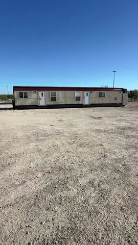 The inside of a double bunk living corners man camp! #wyoming_in_the_house #oilfield #tx 