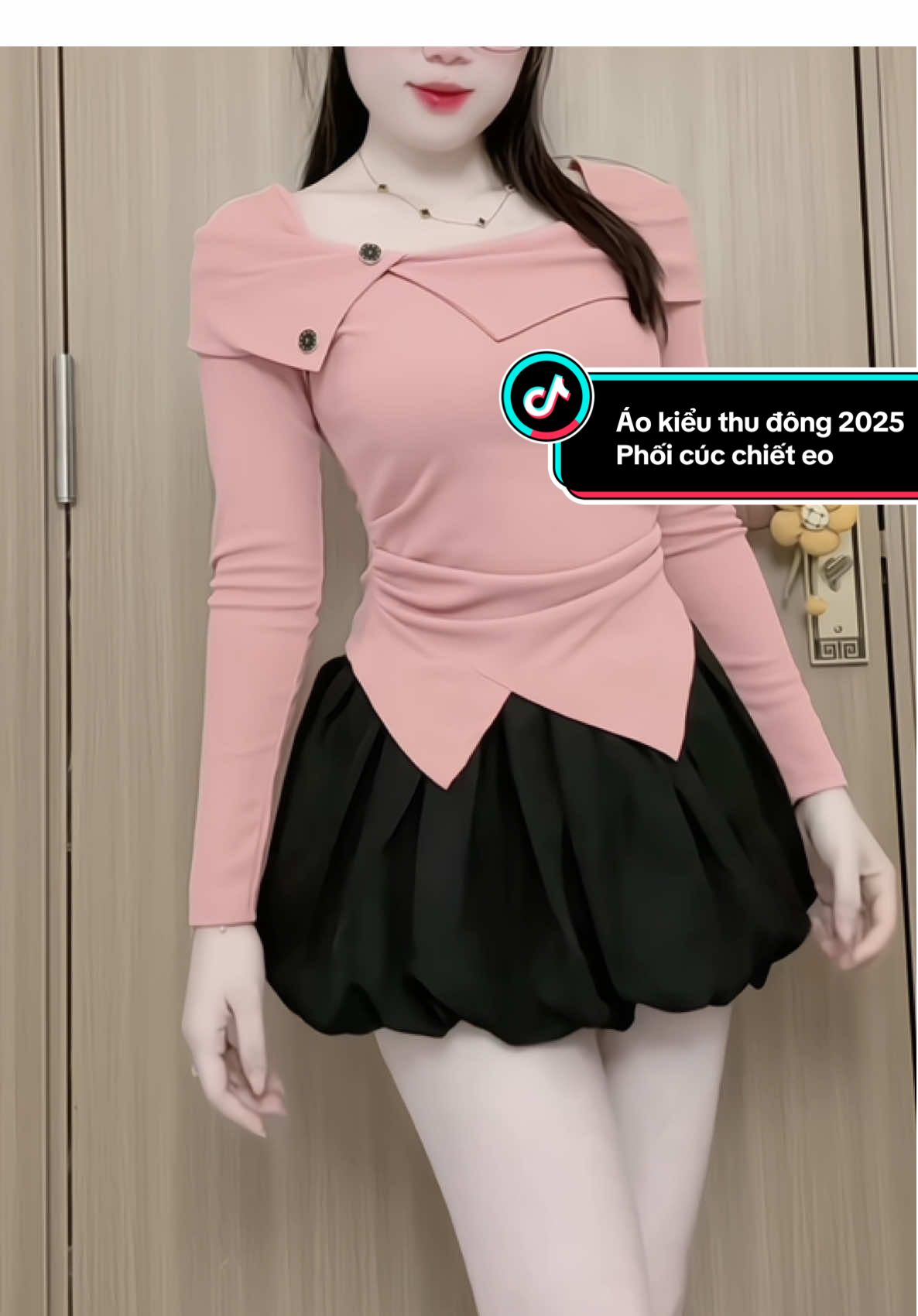 Áo kiểu thu đông năm nay xinh thật sự các ty ơi 🤩 mẫu mới tôn dáng mê  #aokieu #aokieuhottrend #aothudong 