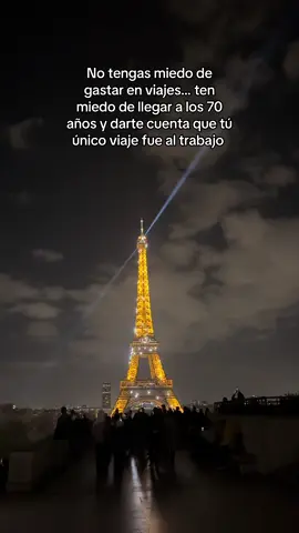 Trabaja, ahorra, pero sobre todo… vive. ✨ #tiktokviral #tiktoktravel #viajestiktok #viajerosporelmundo #parisvibes 