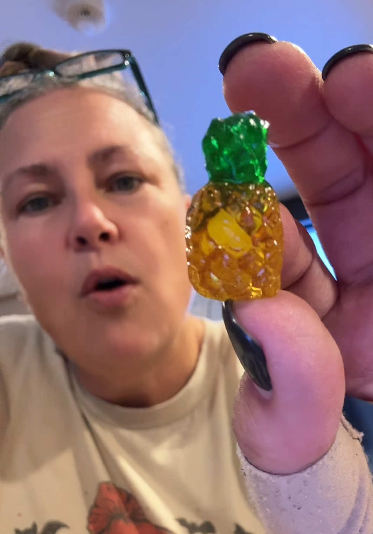 These 4D Fruit Burst pineapple gummy candies are excellent. 100% stocking stuffer approved. I am going to need to try some of the other flavors now. #TikTokShopCreatorPicks #CreatorPicksAmbassador #TikTokShopBlackFriday #TikTokShopCyberMonday 