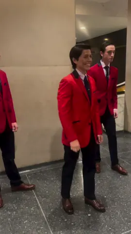 Quick hallway practice moments before the reveal... A TODAY Halloween all morning long on #dylandreyer #siriusxm   #todayonsiriusxm #nbc