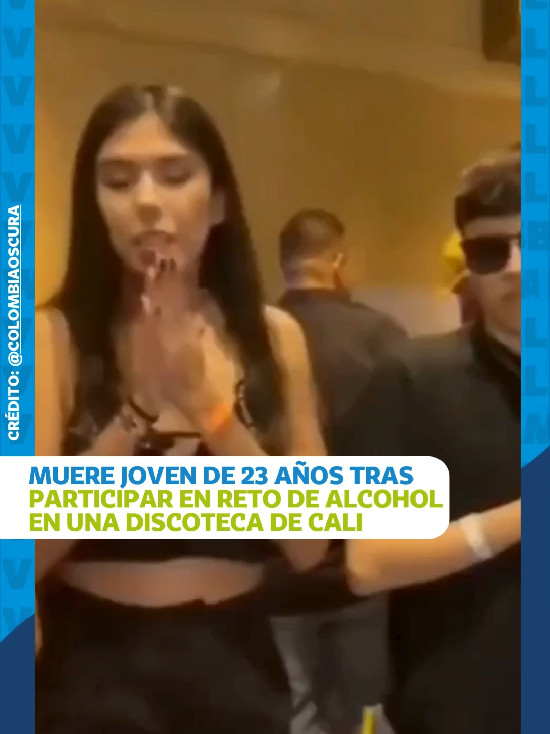 ¡TRAGEDIA POR UN RETO VIRAL! Joven de 23 años muere en Colombia tras beber 6 tragos en 10 minutos. María José Ardila murió por un derrame cerebral tras participar en un peligroso reto viral en un bar de Cali, donde bebió seis rondas de alcohol en un tiempo récord a cambio de dinero. Su padre, devastado, confirmó que fue desconectada por la nula esperanza de vida y denunció la falta de ayuda inmediata en el lugar. El caso enciende las alarmas sobre los retos mortales y la irresponsabilidad en los establecimientos. Consulta dónde habrá Ley seca en la CDMX en EjeCentral. #RetoViral #rehab #adicciones #NoAlAlcohol