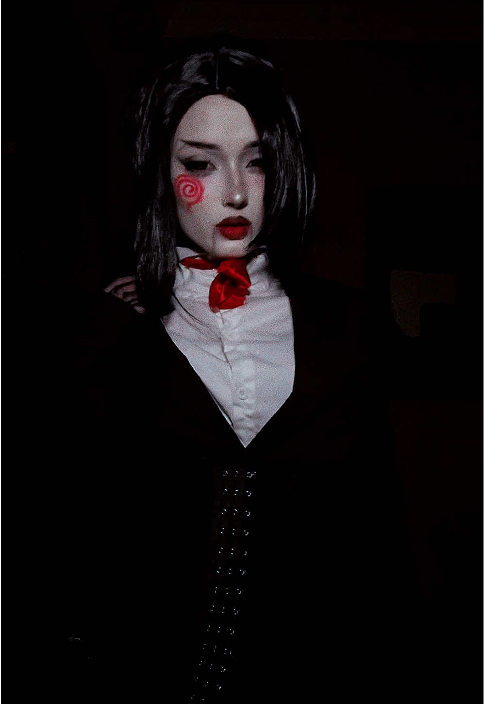 saw puppet girl cosplay