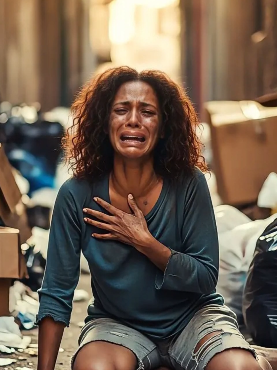 Assista essa história até o final. Essa moradora de rua era humilhada todos os dias mais Deus mudou a sua vida...❤️🙏🏻 #deus #fe #proposito #oracao #humilhacao 