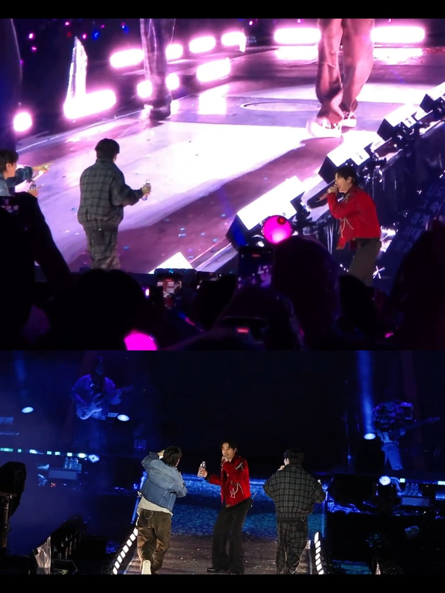 SO WHAT 🎵 31.10.25 The change I made in this video was replacing the audio with a TV recording (for the same concert)Because the original video recording contains a lot of screaming 🤭 So Credit for the picture goes to the owners💜  #jungkook #jhope #jin #runseokjin #fypシ゚ 