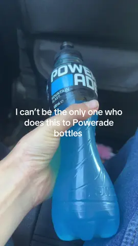 Am I the only one #powerade #drink  #bottle #blue 