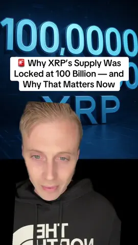 The 100 billion cap was no accident — it’s the blueprint for a global liquidity machine. #XRP #Ripple #CryptoNews #XRPL #greenscreen (not financial advice) 