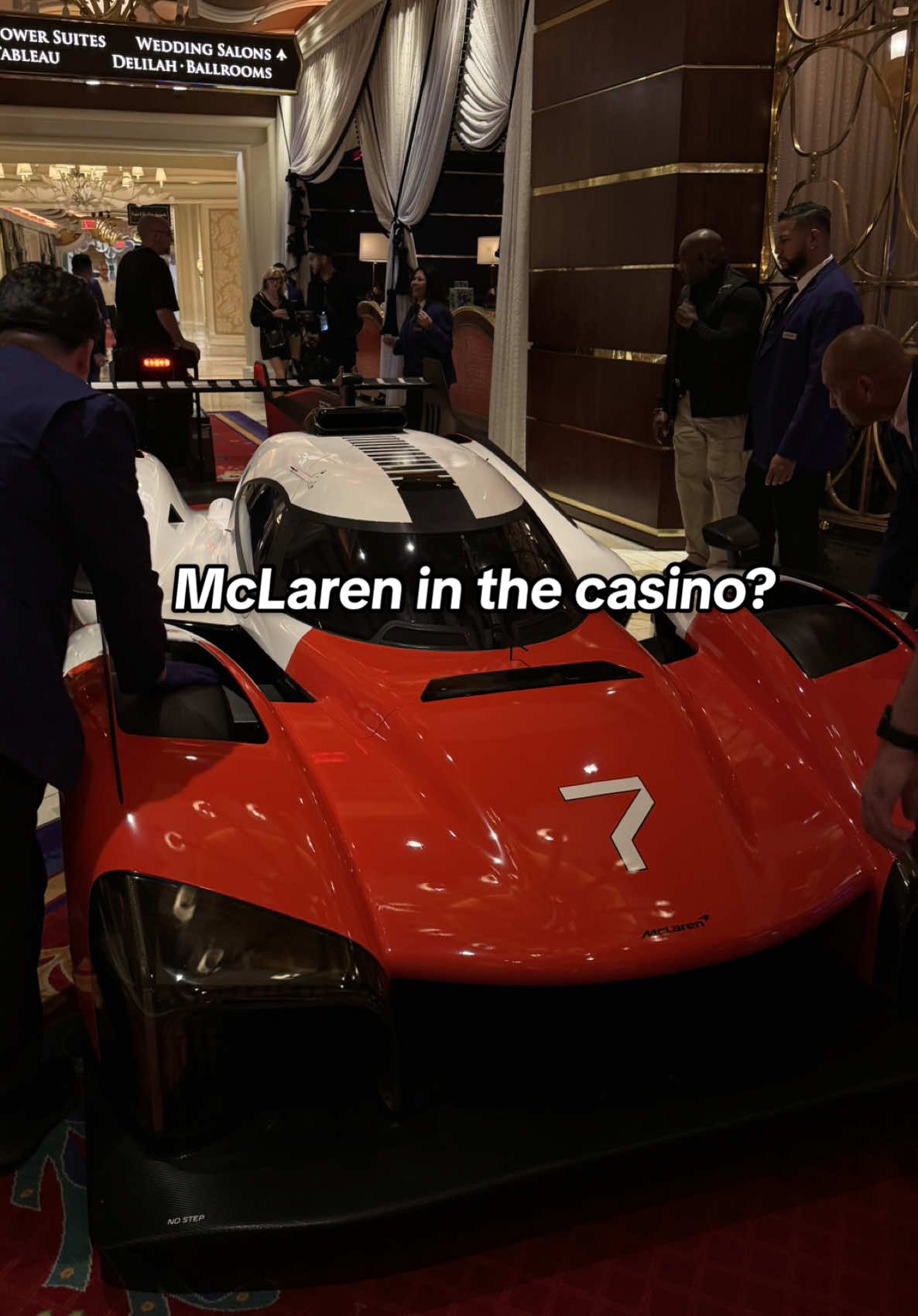 Comment where you think this McLaren will end up… ⛳️🏎️ #Wynn #WynnLasVegas #OnlyatWynn #LasVegasConcours