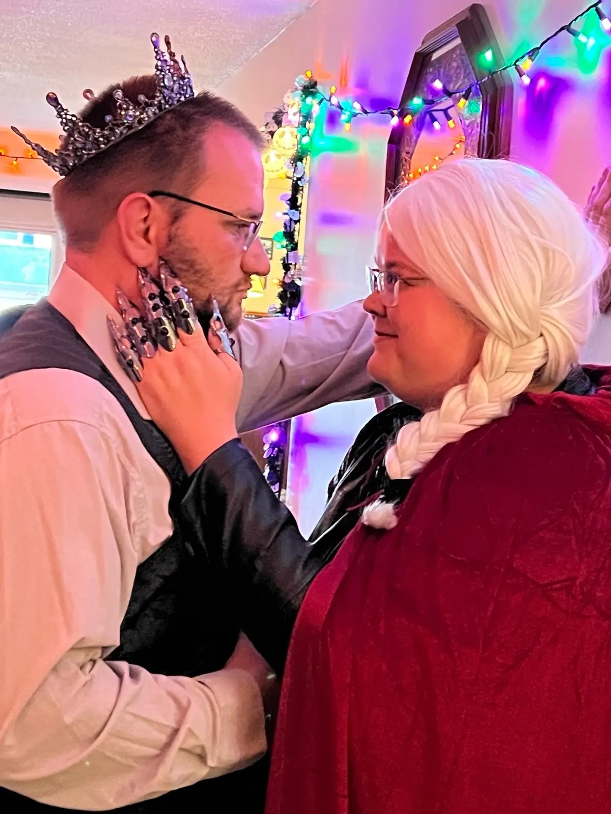 Manon, Dorian and Abraxos. #throneofglass #bookgirlies #BookTok #halloweencostume 